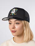 Бейсболка MITCHELL NESS арт. HT11406-ADUBLCK Anaheim Ducks NHL (черный)